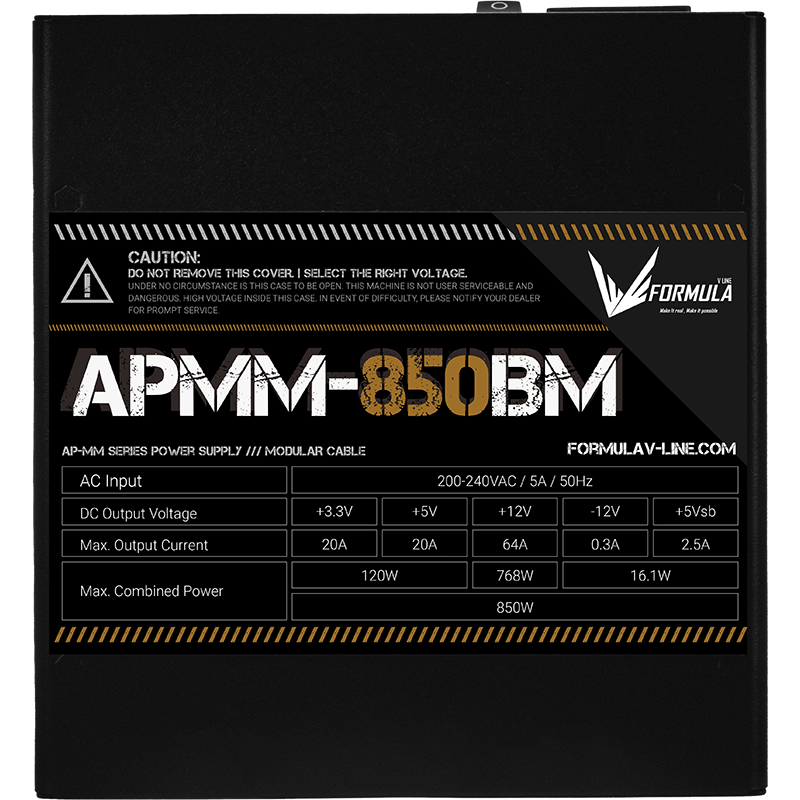 Блок питания Formula APMM-850BM, 850 Вт детальное изображение - 3