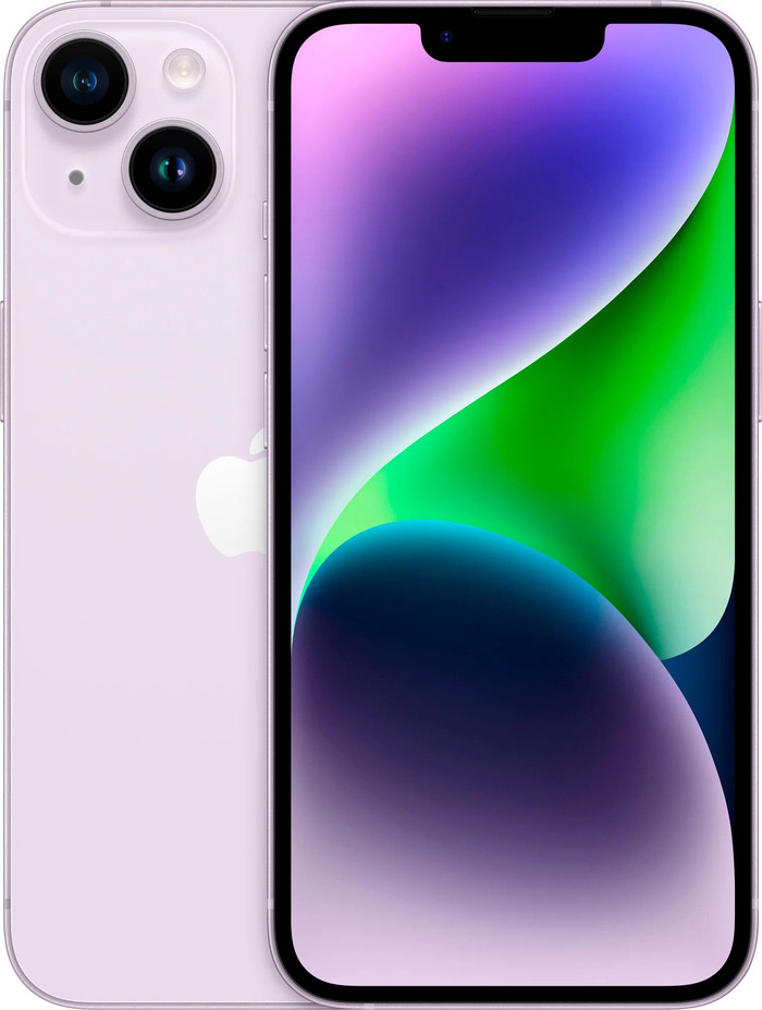 Смартфон Apple iPhone 14 256 Гб, Фиолетовый, nano SIM + eSIM №1