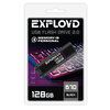 USB Flash накопитель Exployd 670 128 ГБ, черный вариант - 1