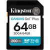 Карта памяти Kingston Canvas Go! Plus SD (SDG4/64GB), 64 Гб вариант - 1