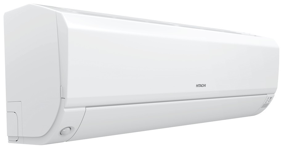 Кондиционер Hitachi RAK-18RPE/RAC-18WPE 20 м², белый детальное изображение - 2