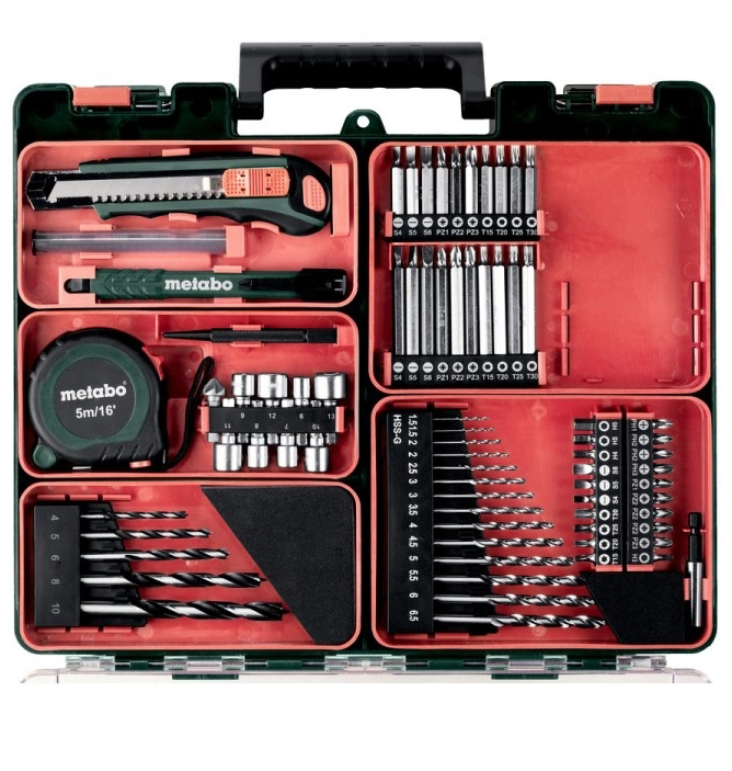 Аккумуляторная дрель-шуруповерт Metabo BS 18 Set 602207880, 18 В, 48 Нм, 2 А·ч детальное изображение - 2