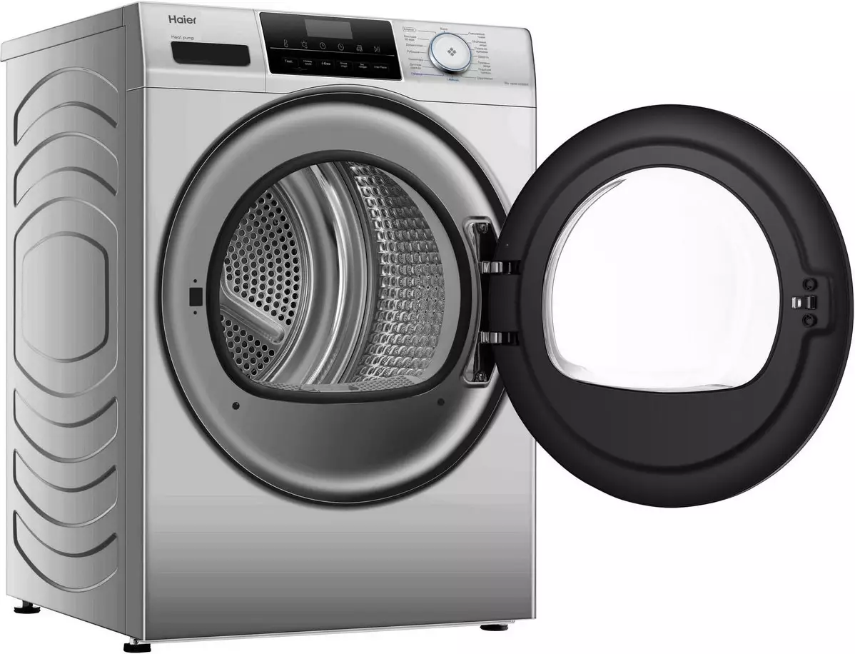 Сушильная машина Haier HD90-A2929BS, CF067YE05RU, Серебристый детальное изображение - 6