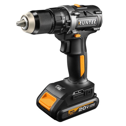 Аккумуляторная дрель-шуруповерт RUNTEC PRO RT-ID222, 18 В, 55 Нм, 2 А·ч детальное изображение - 1