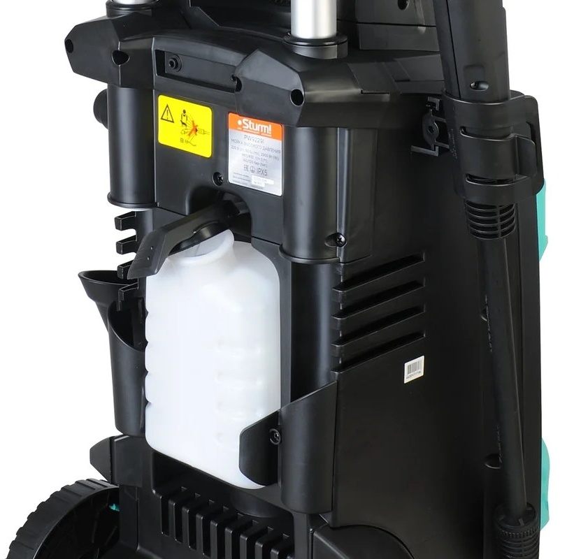 Автомойка Sturm PW9229I, 2.3 кВт, 120 бар, Бирюзовый/Черный детальное изображение - 3