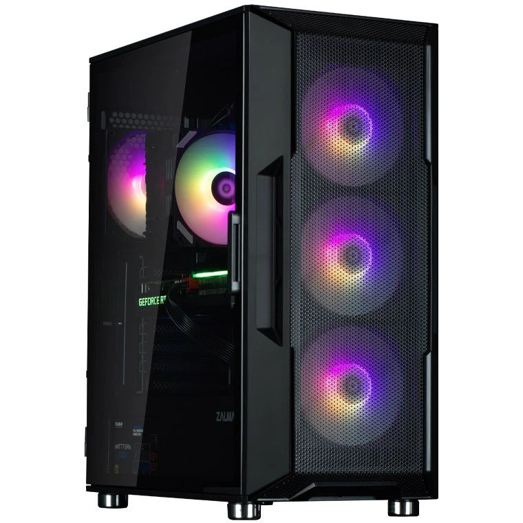 Корпус Zalman I3 Neo ARGB, Черный детальное изображение - 3