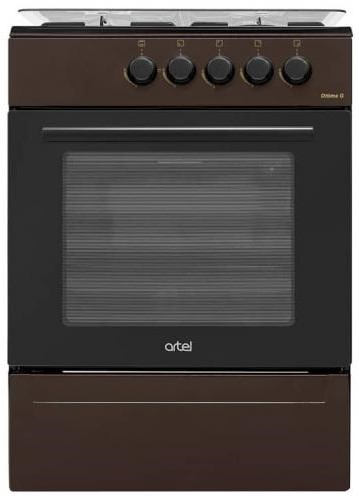 Плита Artel Ottima G, Коричневый детальное изображение - 1