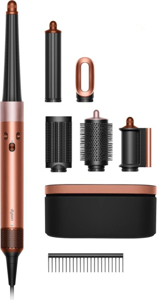 Стайлер Dyson Airwrap HS08 Complete Long i.d. multi-styler and dryer Straight + Wavy, Берлинская лазурь/Медный (CN) детальное изображение - 5