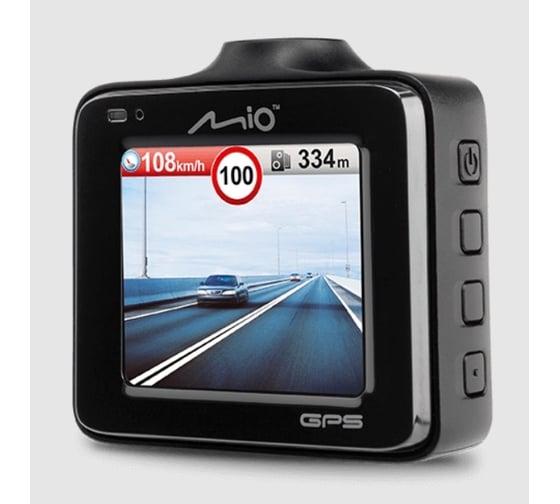 Видеорегистратор Mio MiVue C335, 1920x1080 Full HD dpi, MicroSD, 128 ГБ, Черный детальное изображение - 3