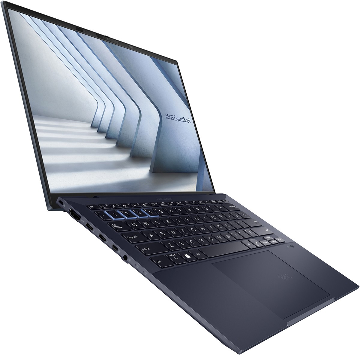 Ноутбук ASUS ExpertBook B9 B9403CVA-KM0065X, Intel Core i7 1355U, RAM 16 ГБ, Черный, SSD 1 ТБ, Intel Iris Xe Graphics, Windows 11 Professional детальное изображение - 2