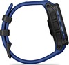 Смарт-часы Garmin Instinct 3 Amoled, Black with Black/Bolt Blue Silicone Limited edition, 45 мм, Синий вариант - 5
