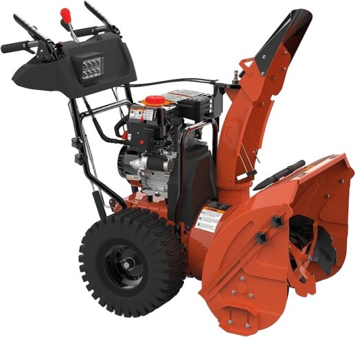 Снегоуборщик бензиновый ZIMANI ST324DLE PRO ST324, 9 л.с., 6700 Вт, Оранжевый детальное изображение - 2