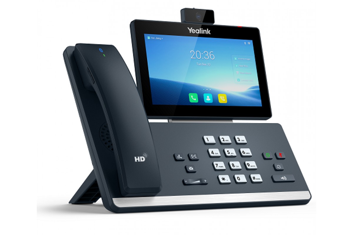 VoIP-телефон Yealink SIP-T58W with Camera, Черный детальное изображение - 1