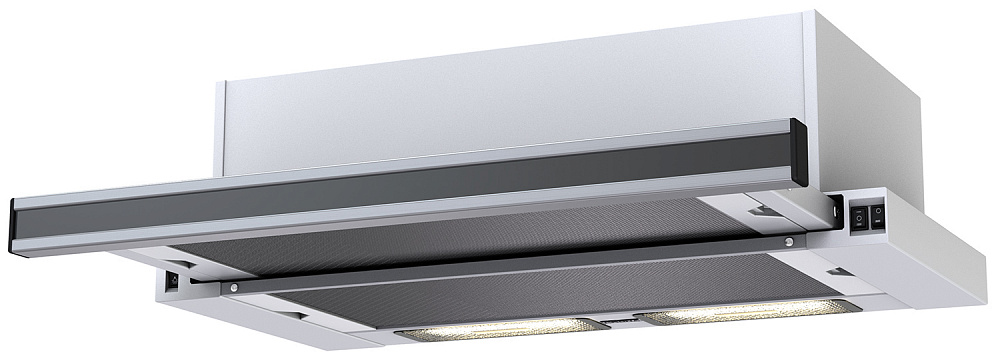 Вытяжка Krona KAMILLA 600 Dark Glass, Черный / Нержавеющая сталь (2 мотора) детальное изображение - 1