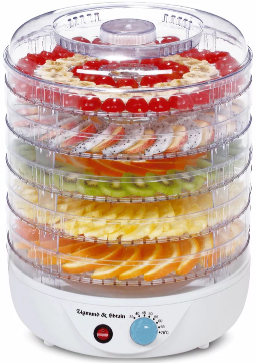 Сушилка для овощей Zigmund & Shtain ZFD-400, 500 Вт, Белый детальное изображение - 1