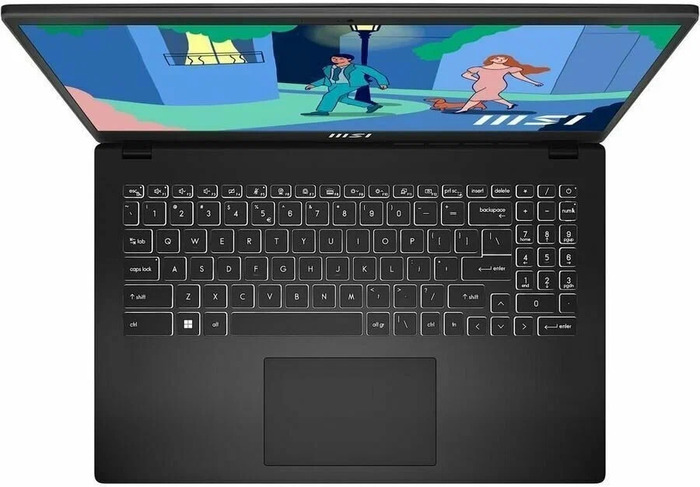 Ноутбук MSI Modern 15 B12M-213XRU, RAM 16 ГБ, SSD 512 ГБ, Intel Iris Xe Graphics, без ОС, Черный №4