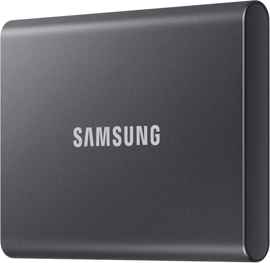 Внешний SSD диск Samsung T7 2TB MU-PC2T0T, Серый детальное изображение - 2