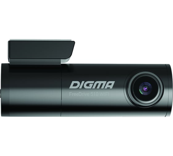 Видеорегистратор DIGMA FreeDrive 510 WIFI, 2304x1296 Super HD dpi, MicroSD, 128 ГБ, Черный детальное изображение - 1