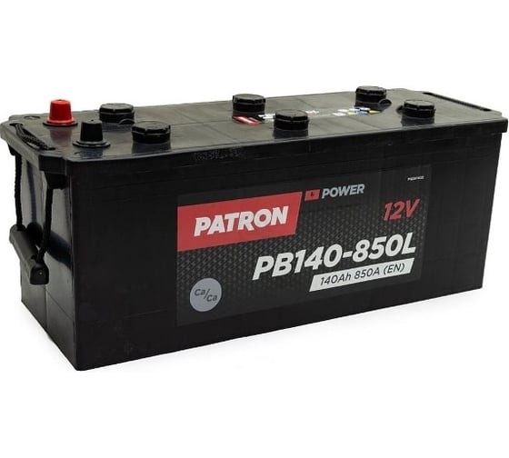 Аккумулятор PATRON POWER 12 В, Обратная полярность, PB140-850L, 100 А*ч детальное изображение - 1