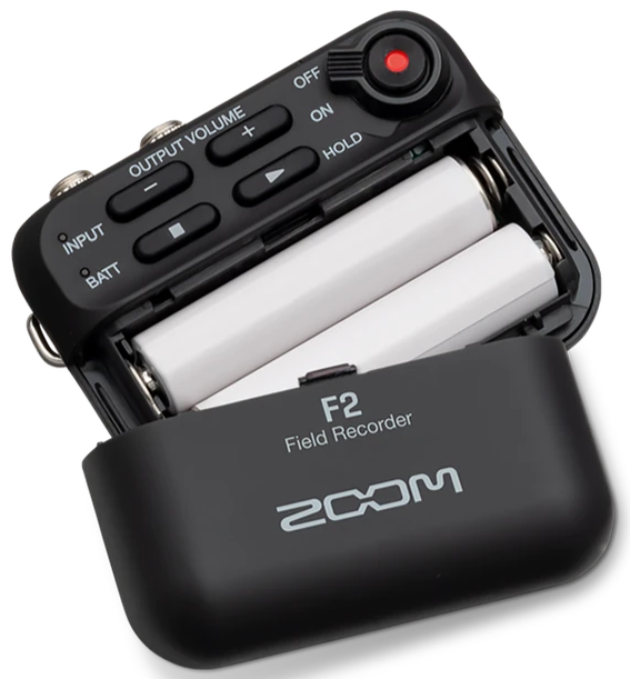 Рекордер Zoom F2, 32 бит, Черный детальное изображение - 4