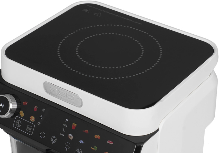 Аэрогриль RED ColorCook MC550W, 5.5 л, 1400 Вт, Белый №5