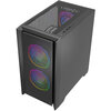Корпус Powercase Alisio Micro Z3B ARGB, Черный вариант - 5