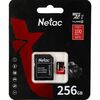Карта памяти Netac P500 Extreme Pro MicroSD + SD адаптер (NT02P500PRO-256G-R), 256 Гб вариант - 1