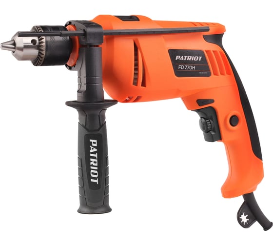 Дрель электрическая ударная PATRIOT FD 770H 120301770, 770 Вт детальное изображение - 1
