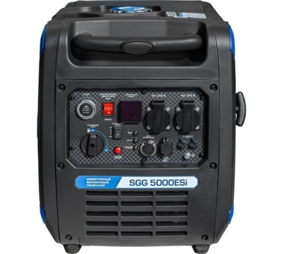 Генератор бензиновый ТСС SGG 5000ESi 060053, 5 кВт, Синий детальное изображение - 7
