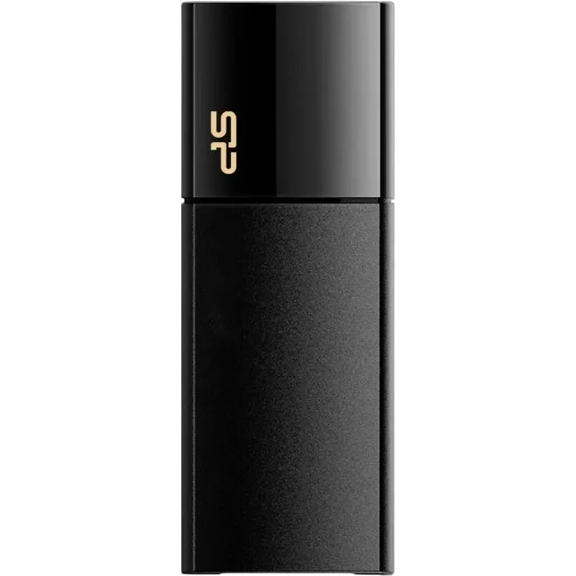 USB Flash накопитель Silicon Power Ultima U05 (SP008 ГБUF2U05V1K) 8 ГБ, черный детальное изображение - 2