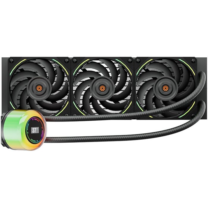 Система жидкостного охлаждения 1STPLAYER CC 360, Черный №2