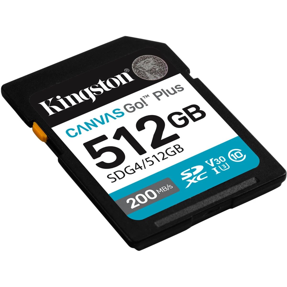 Карта памяти Kingston Canvas Go! Plus SD (SDG4/512GB), 512 Гб детальное изображение - 2