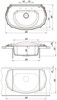 Кухонная мойка Florentina Emilia  вариант - 2