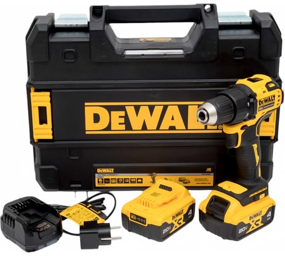 Аккумуляторная дрель-шуруповерт DeWALT DCD708M2, 20 В, 65 Нм, 4 А·ч детальное изображение - 5