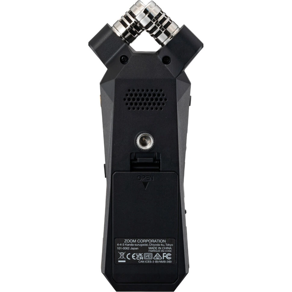Рекордер Zoom H1essential, 32 бит, Черный детальное изображение - 4