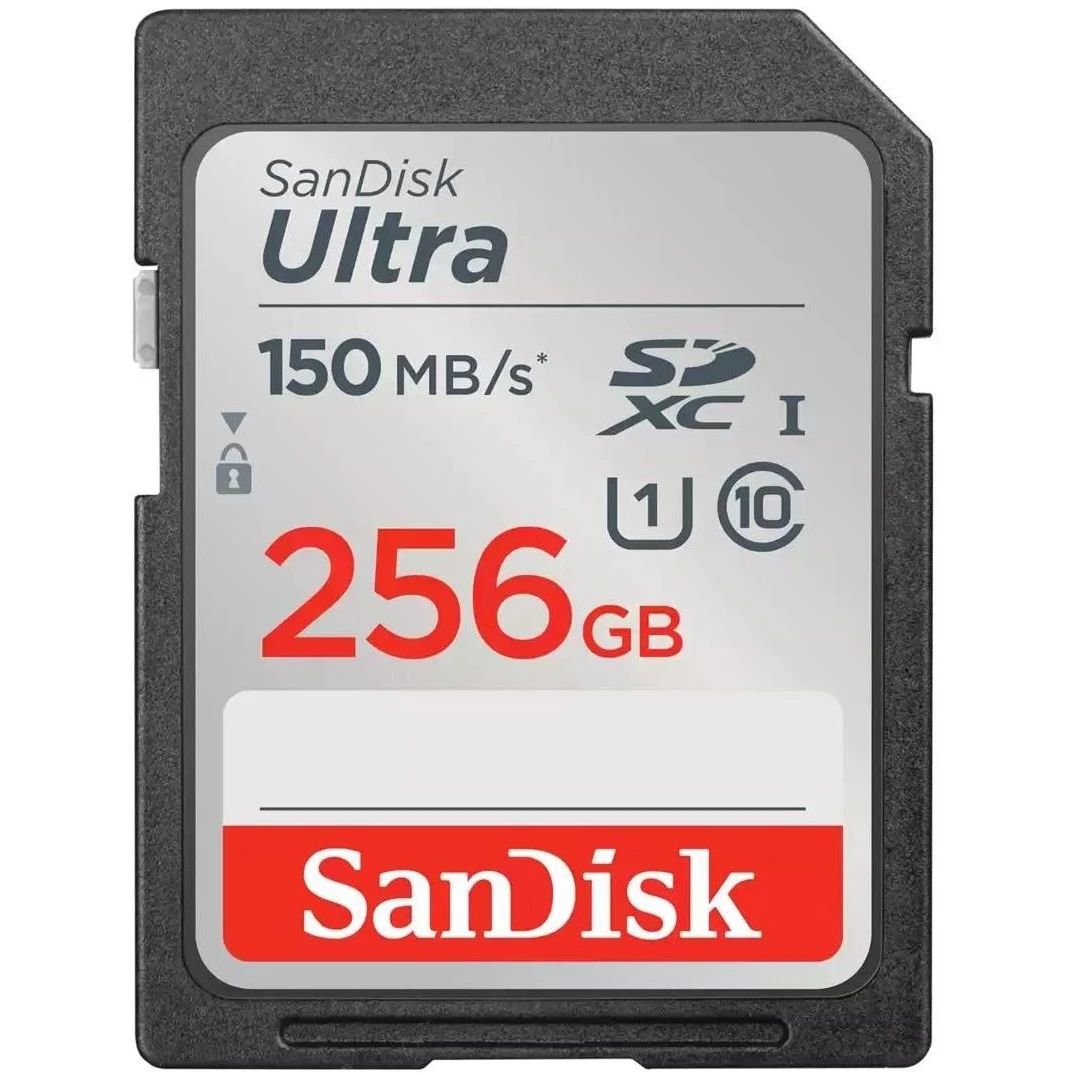Карта памяти SanDisk Ultra SD (SDSDUNC-256G-GN6IN), 256 Гб детальное изображение - 1