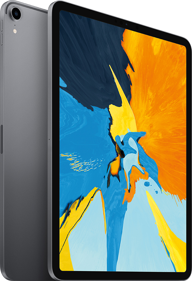 Планшет Apple iPad Pro 11 2018, 64 ГБ, Серый космос, Wi-Fi+Cellular детальное изображение - 2