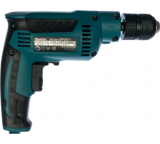 Дрель Makita DP2011, 370 Вт детальное изображение - 2