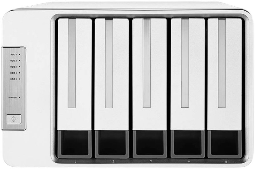 Дисковое хранилище TerraMaster D5-310, Серебряный детальное изображение - 2