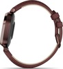 Смарт-часы Garmin Lily 2 Classic, 35 мм, с безелем темно-бронзового цвета, кожаный ремешок ежевичного цвета вариант - 4