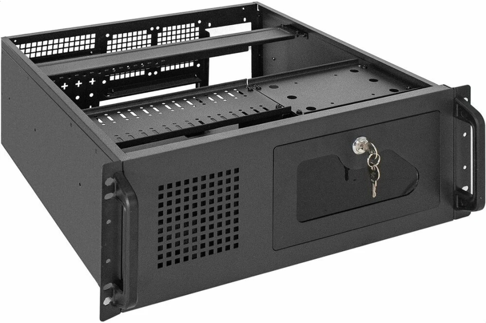 Серверный корпус ExeGate Pro 4U450-17/700RADS, 700 Вт, Черный детальное изображение - 2