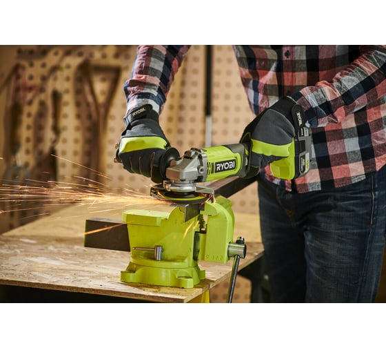 Углошлифмашина Ryobi ONE+ RAG18125-0 5133005403, 125 мм, 9000 об/мин №5