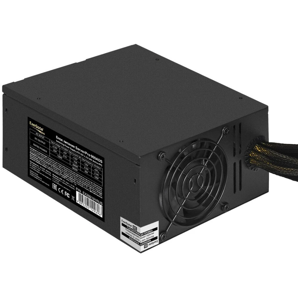 Серверный блок питания ExeGate ServerPRO-ADS, 900 Вт детальное изображение - 1