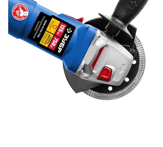 Угловая шлифмашина ЗУБР Профессионал УШМ-П125-750, 125 мм, 11000 об/мин, 750 Вт детальное изображение - 4