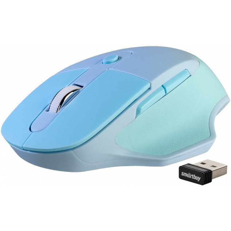 Мышь SmartBuy 615AG Sky, Голубой детальное изображение - 4