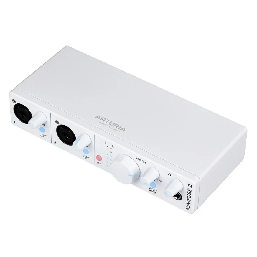 Звуковая карта Arturia MiniFuse 2, Белый детальное изображение - 2