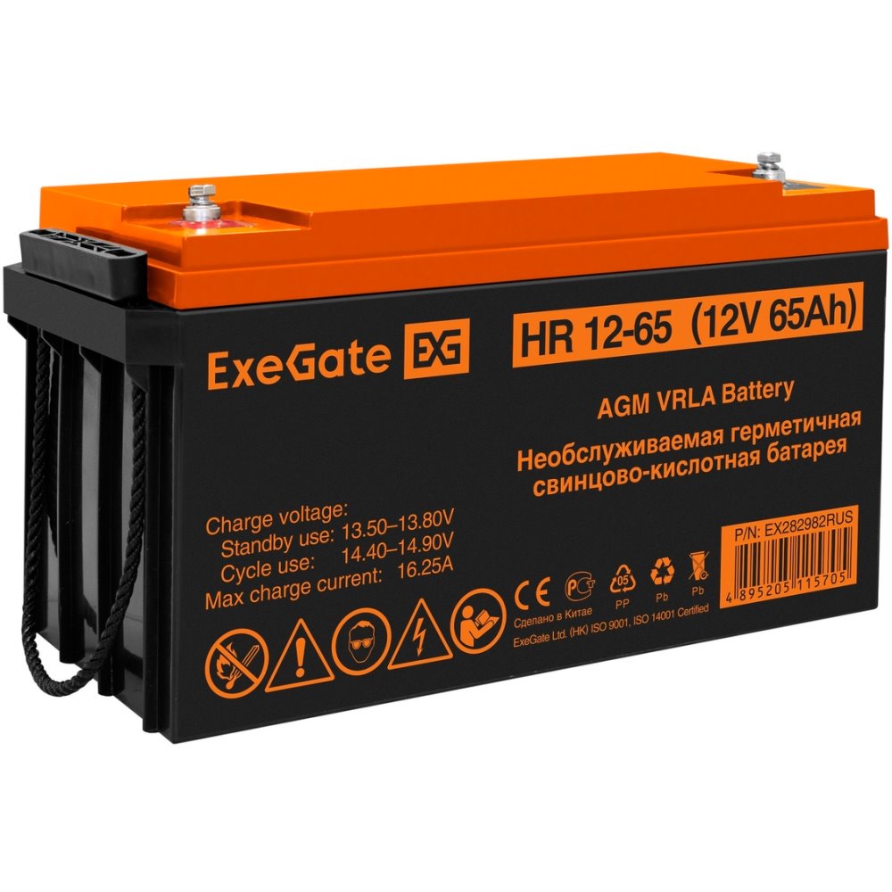 ИБП ExeGate IdealSine SR-600.LCD.2SH + HR 12-65 (65Ач) детальное изображение - 7