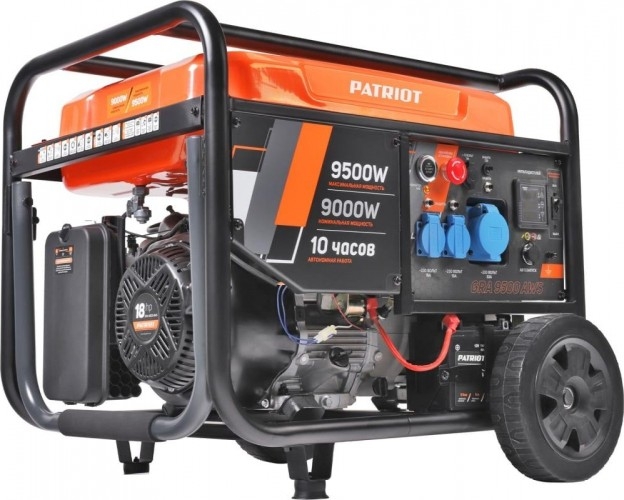 Генератор бензиновый PATRIOT GRA 9500 AWS 472102195, 9 кВт, Оранжевый детальное изображение - 3