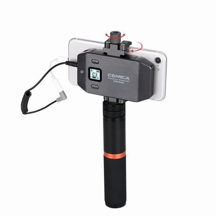 Радиосистема CoMica UHF CVM-WS50 H для смартфона №9