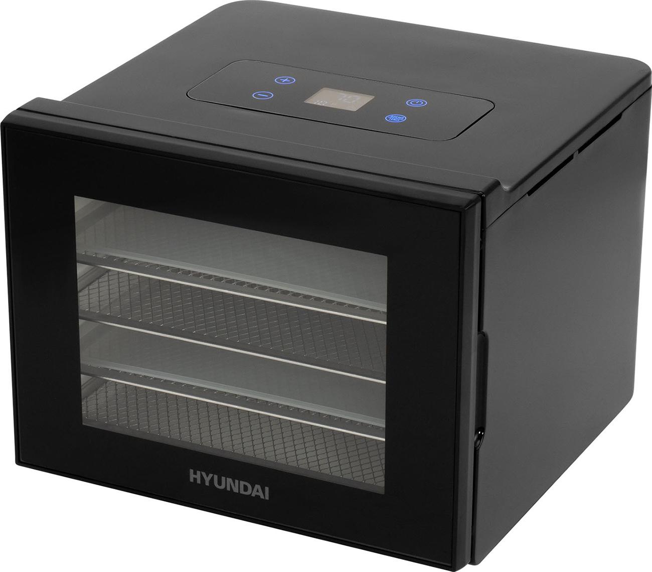 Сушилка для фруктов и овощей Hyundai HYFD-1204, 400 Вт, Черный детальное изображение - 2